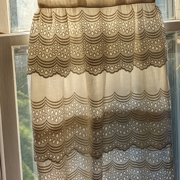 Women's 1950's Vintage white cotton lined lace dress xs/s EUC - Picture 15 of 16